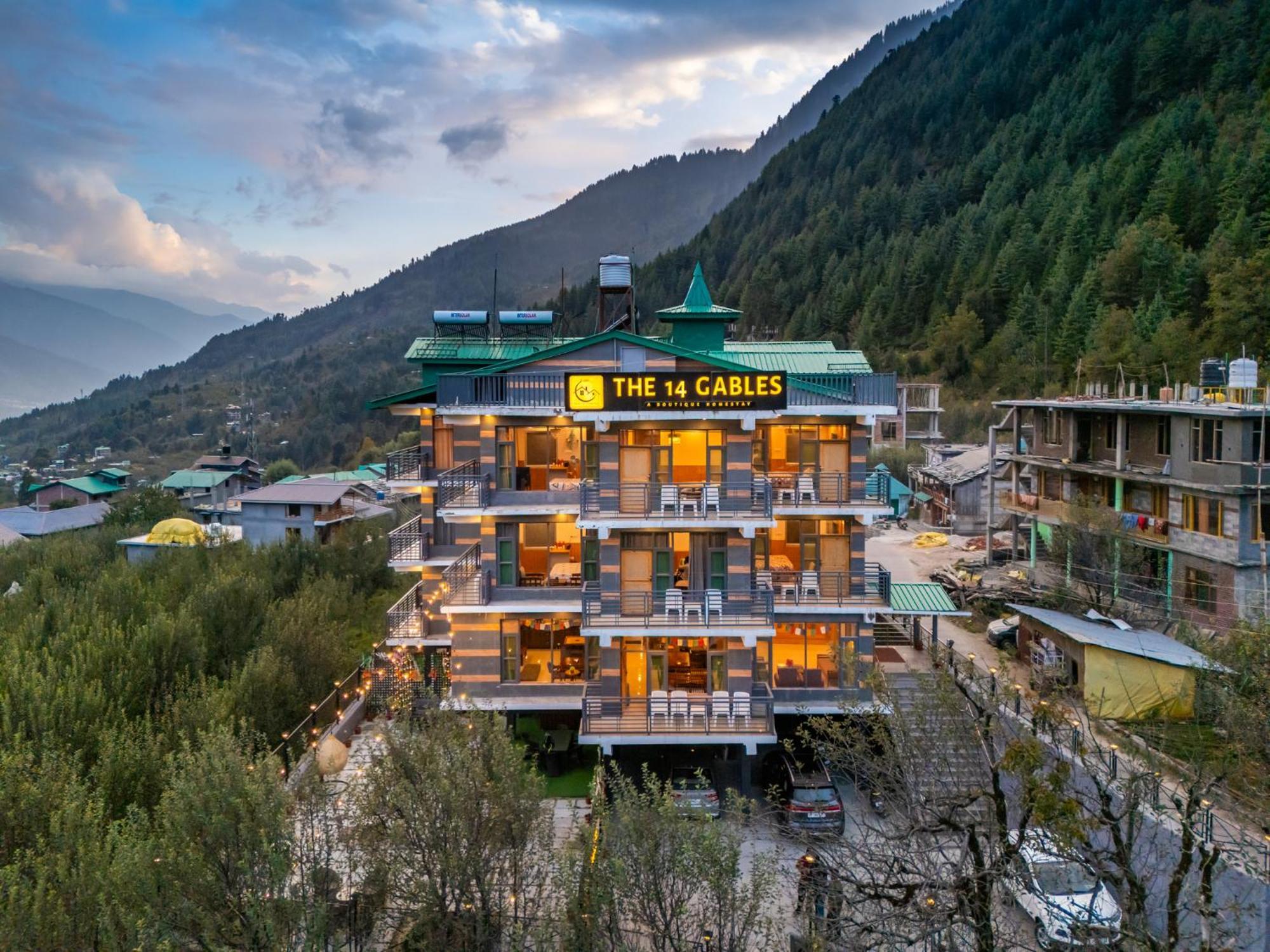 The 14 Gables, A Boutique Stay - Pet Friendly Hotel Manāli Kültér fotó